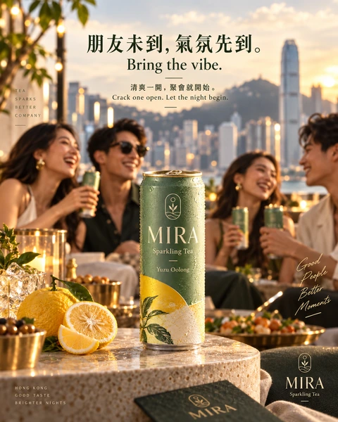 朋友未到，氣氛先到。