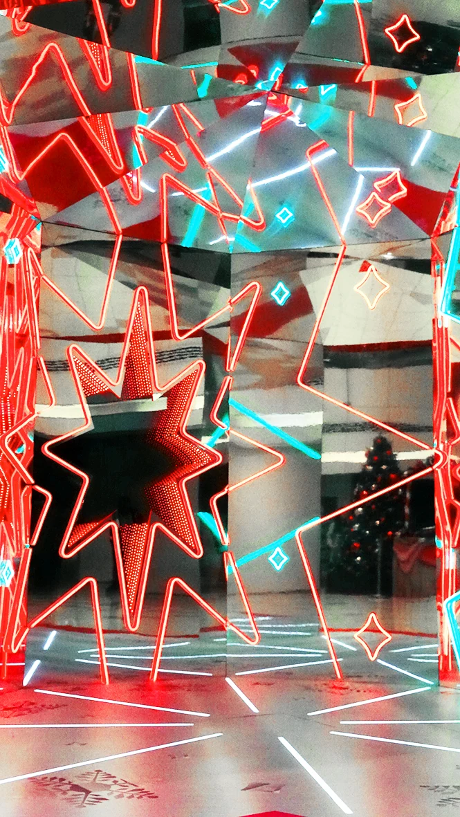Xmas Rhapsody 聖誕活動主視覺與裝置 — 2